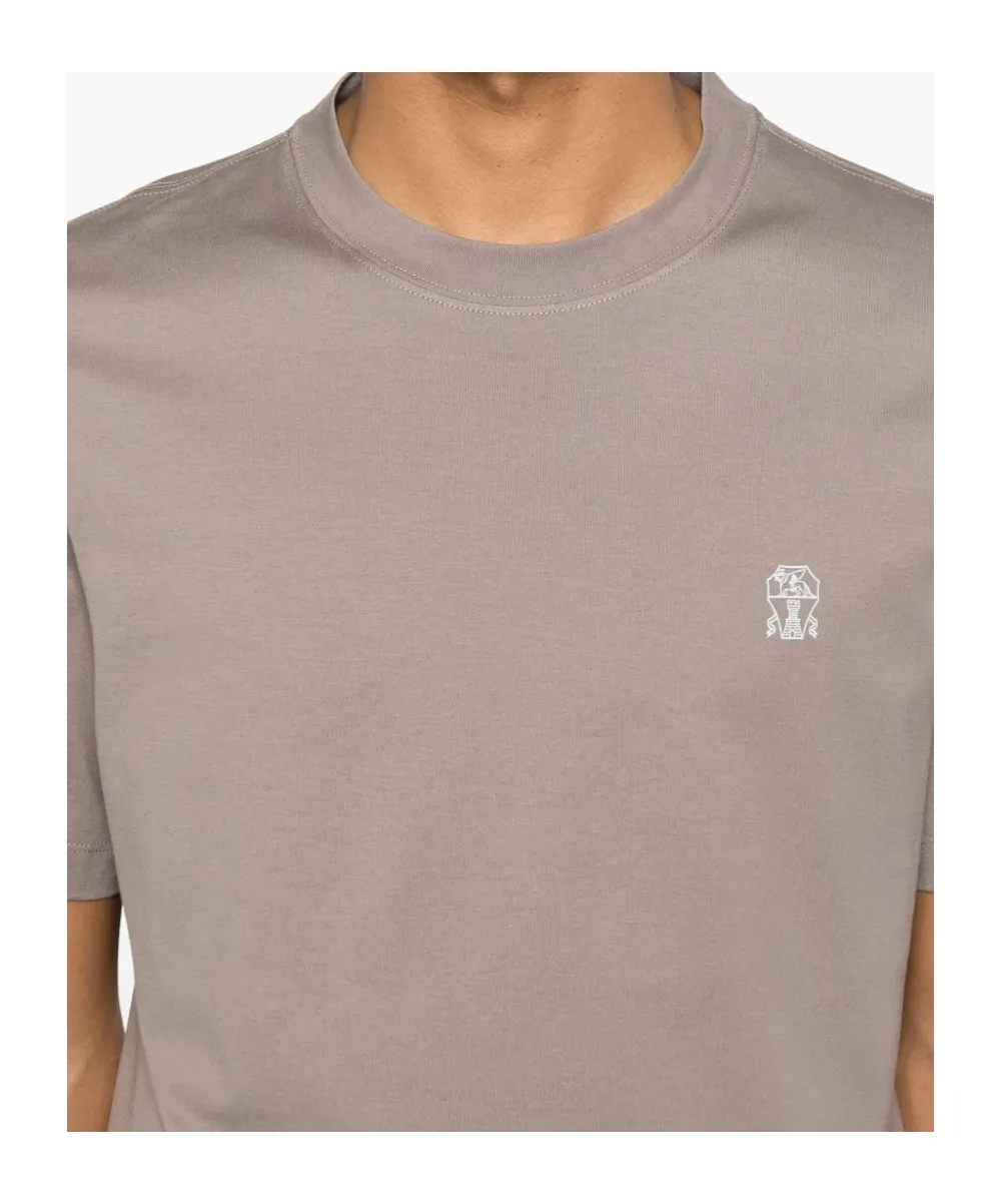 Logo Printed Crewneck T-Shirt