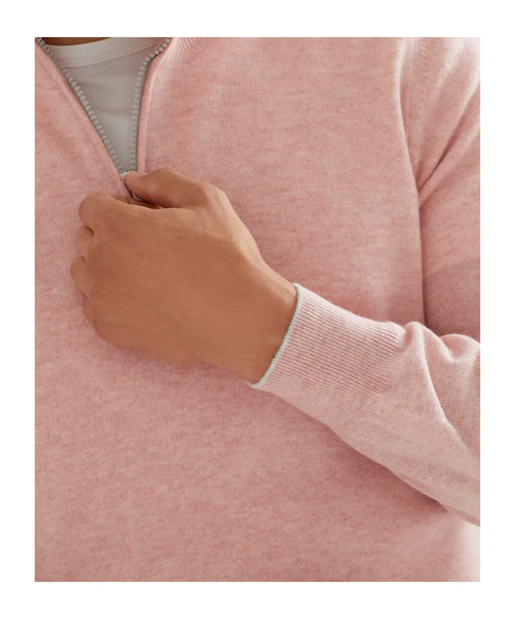 High-Neck Long Sleeved Sweater