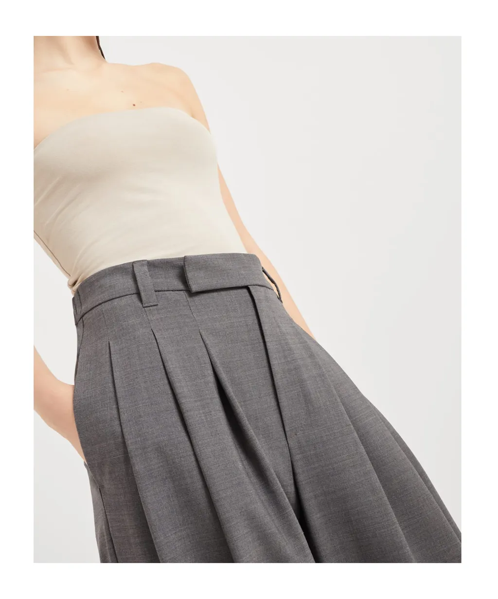 Tropical Luxury Sartorial Baggy Trousers