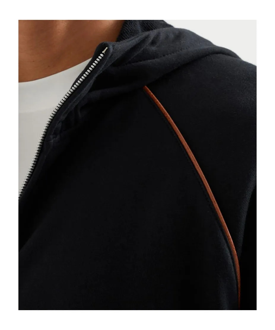 French Terry Hooded Sweatshirt