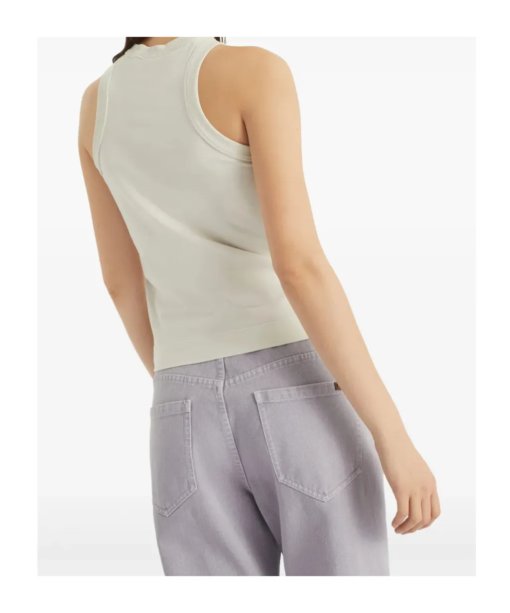 Sequin Embellished Tank Top