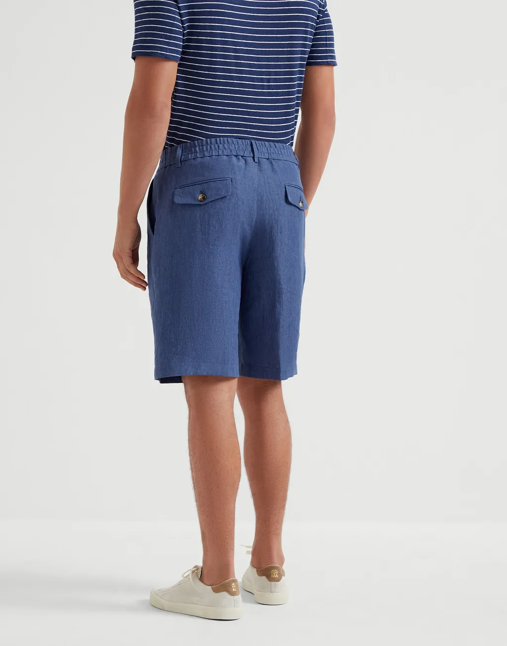 Elasticated Waistband Bermuda Shorts