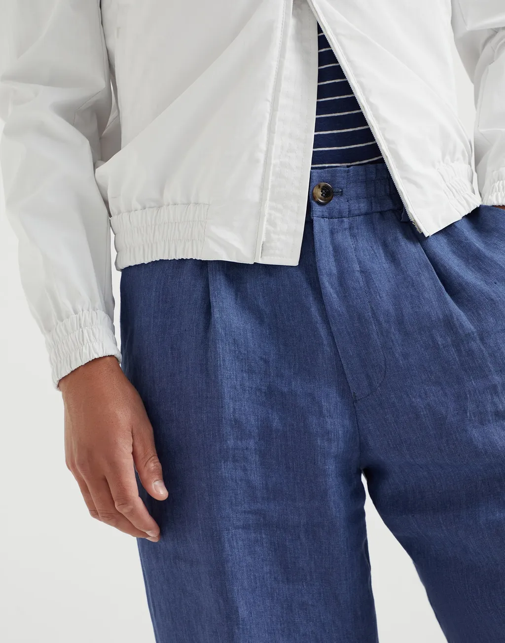 Elasticated Waistband Bermuda Shorts