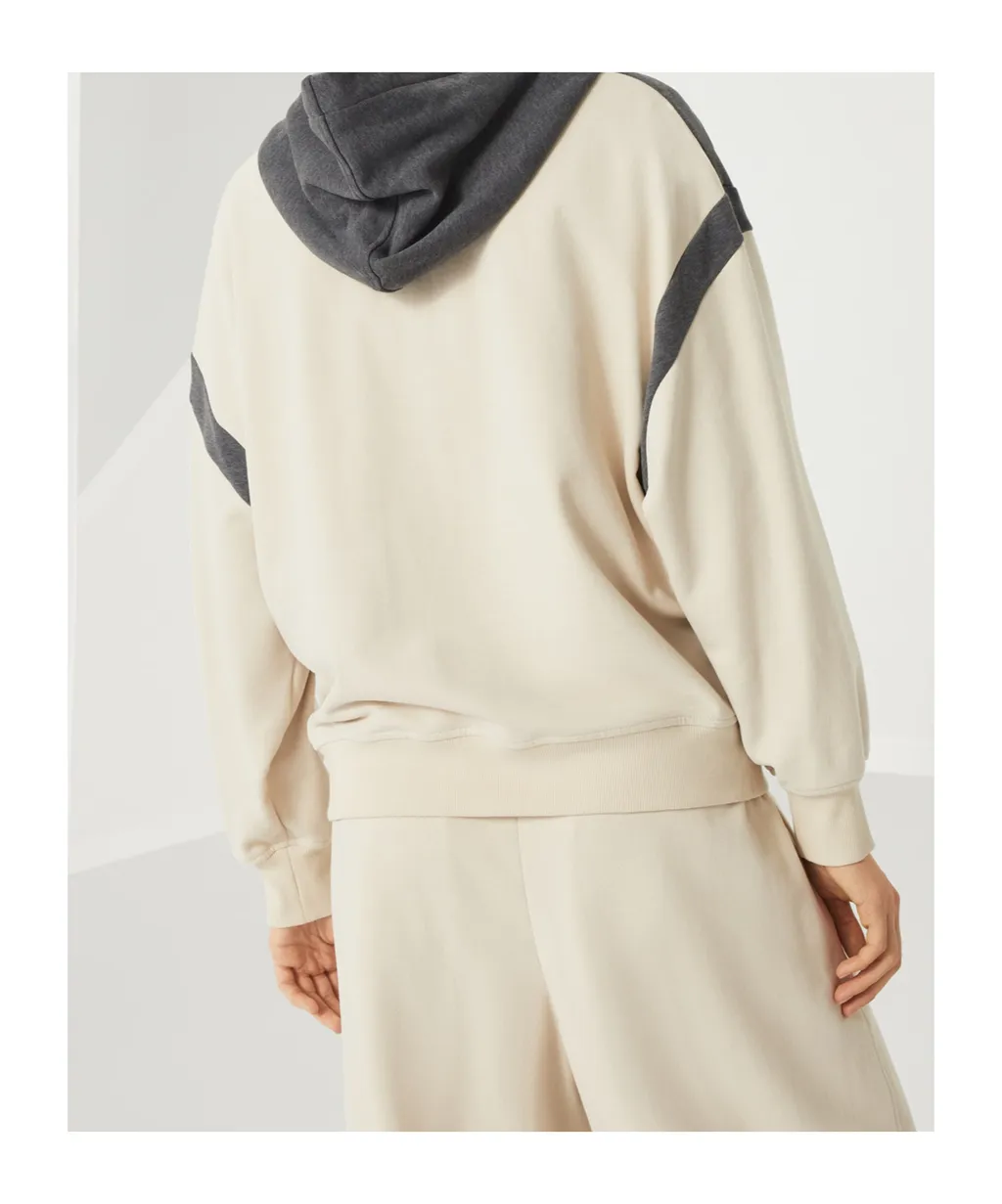 Smooth French Terry Hooded Sweatshirt