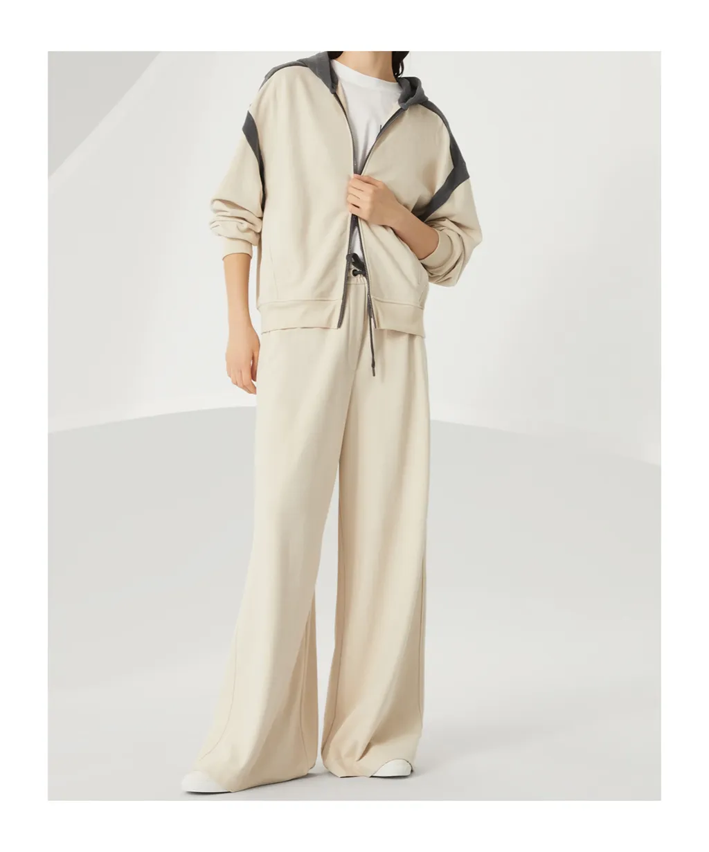 Smooth French Terry Track Trousers