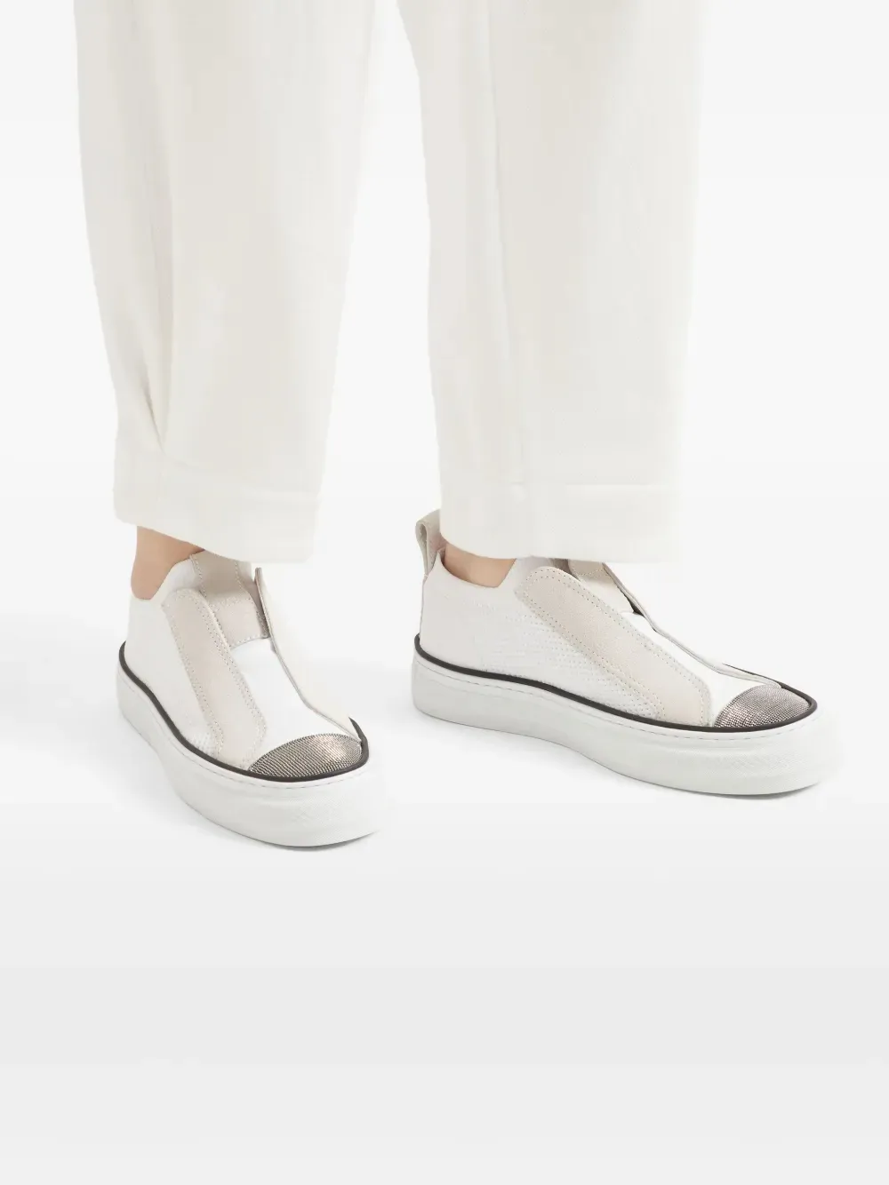 Precious Toe Slip-On Sneakers
