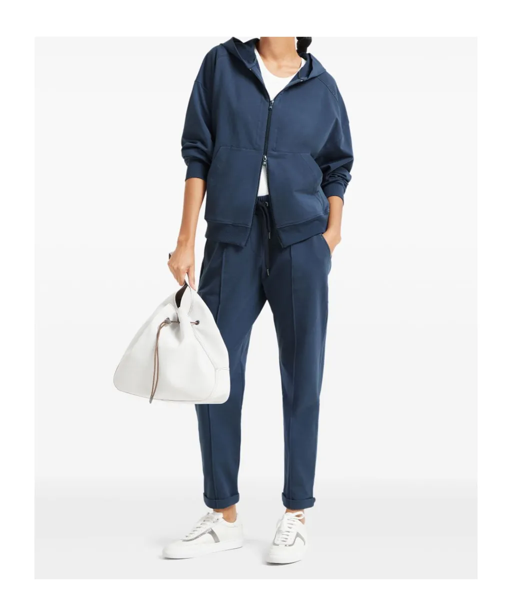 Monili-Embellished Hoodie