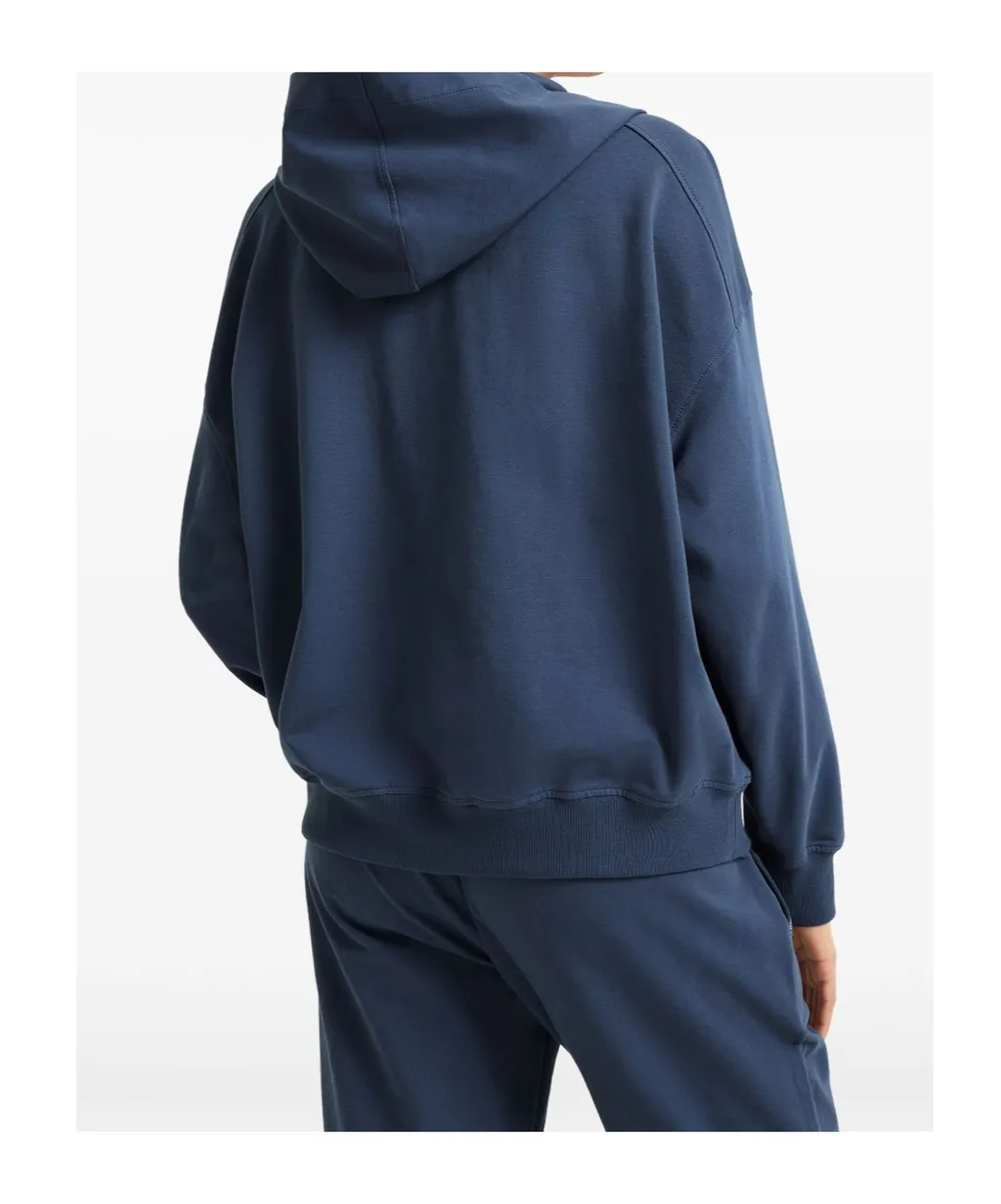 Monili-Embellished Hoodie