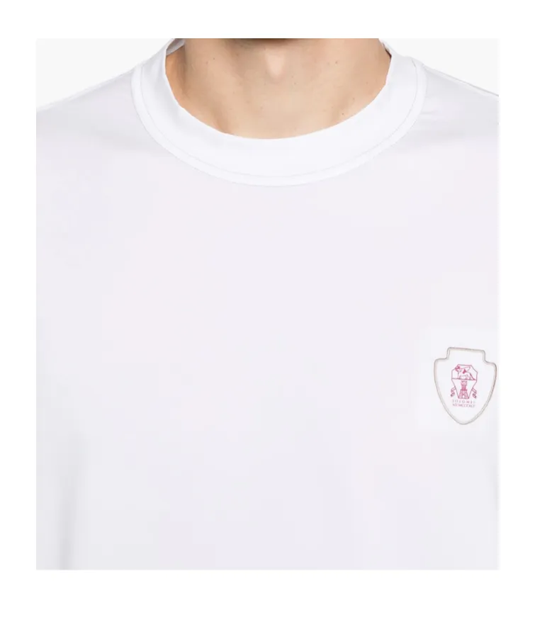 Layered-Details Crewneck T-Shirt