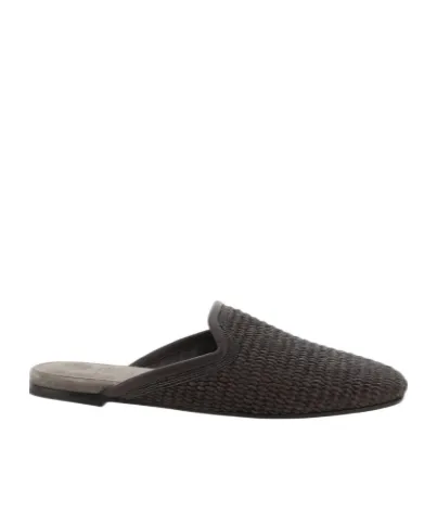 Braided Slip-On Mules