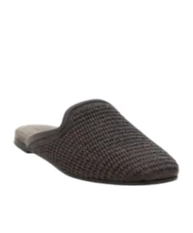 Braided Slip-On Mules