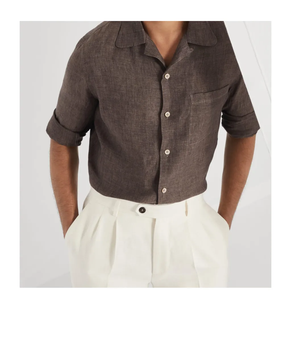 Long Sleeved Buttoned Shirt