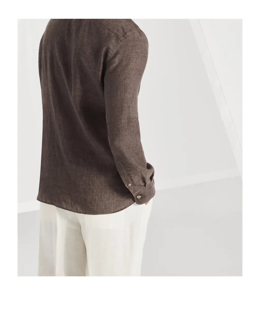 Long Sleeved Buttoned Shirt