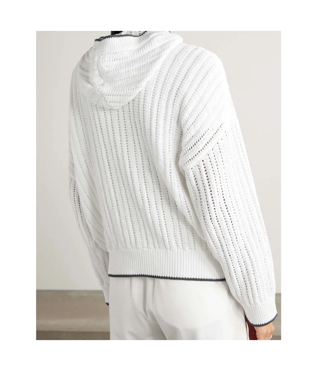 Hooded Knit Jumper