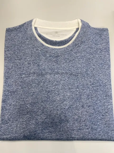 Layered Effect Crewneck T-Shirt