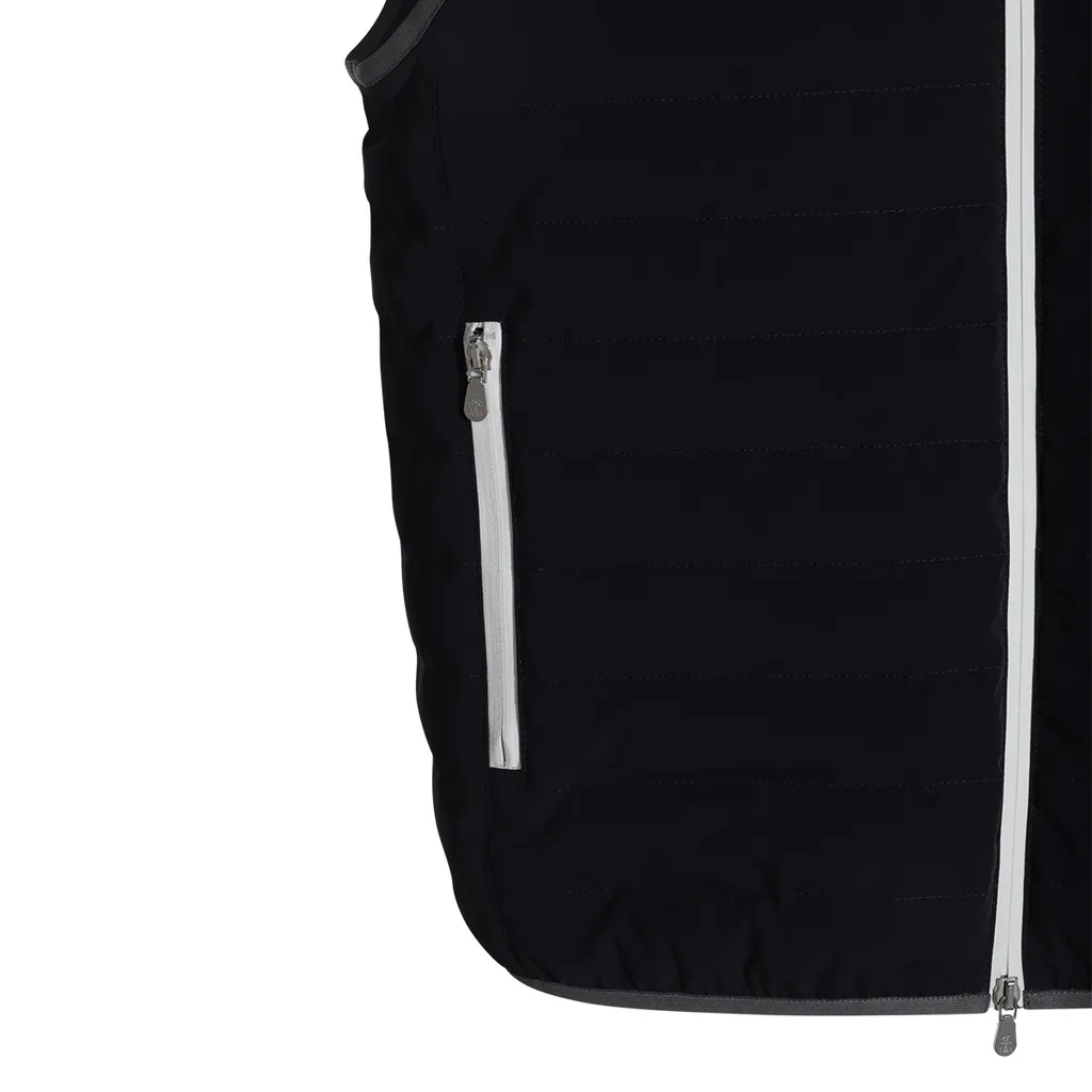 Quilted Zipped Gilet