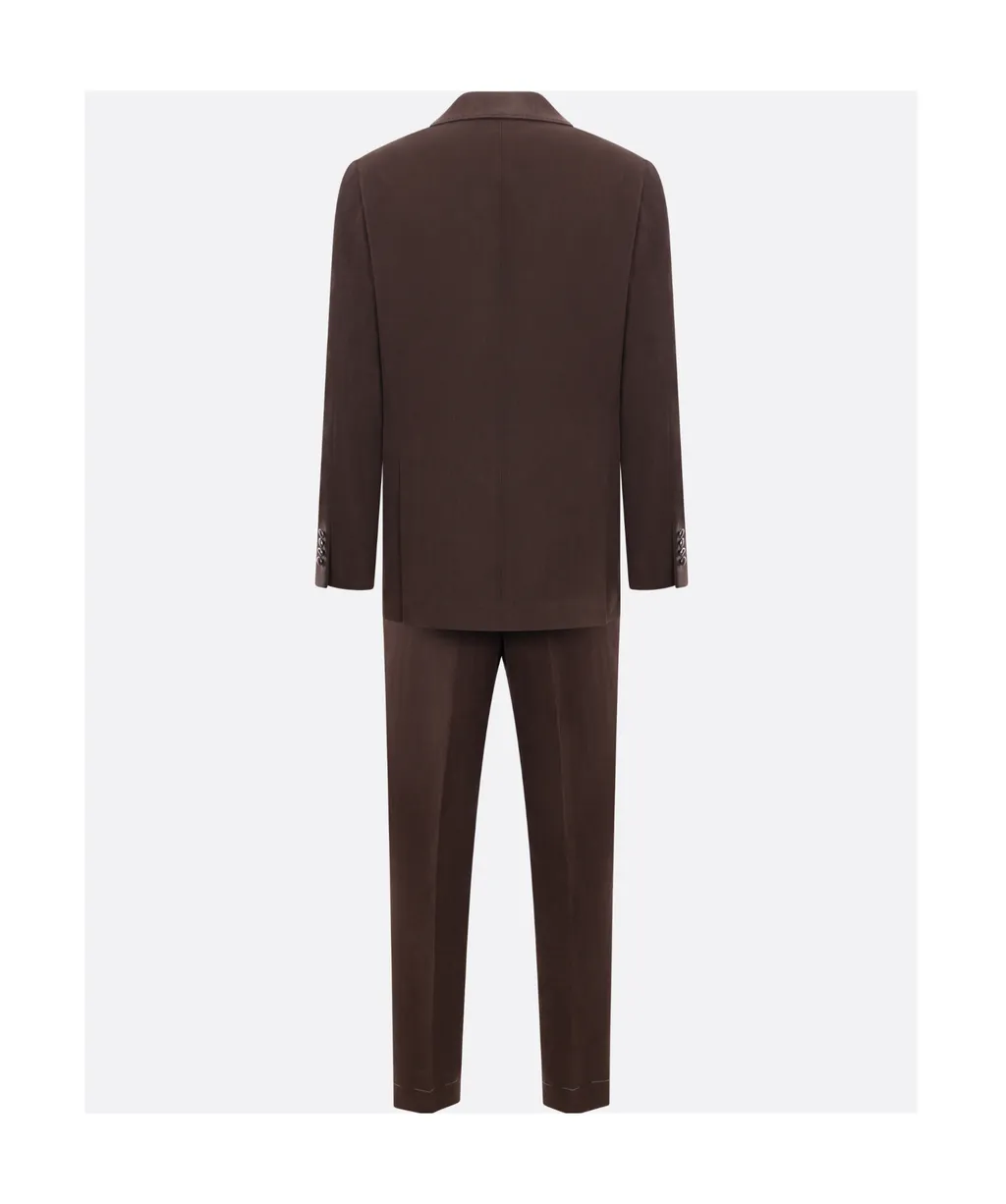 Double Breasted Two-Piece Tailored Suit