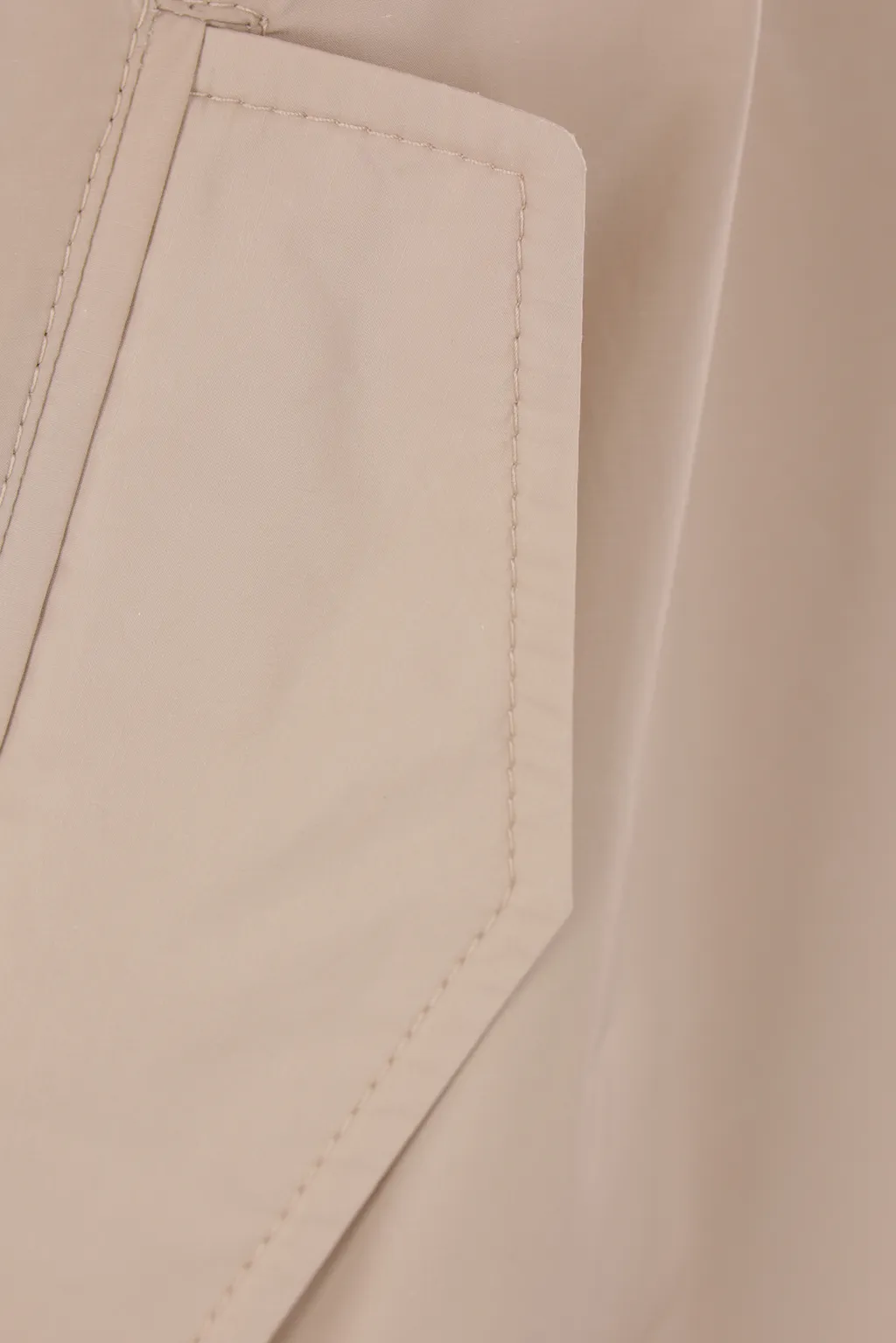 Double-Breasted Hooded Coat