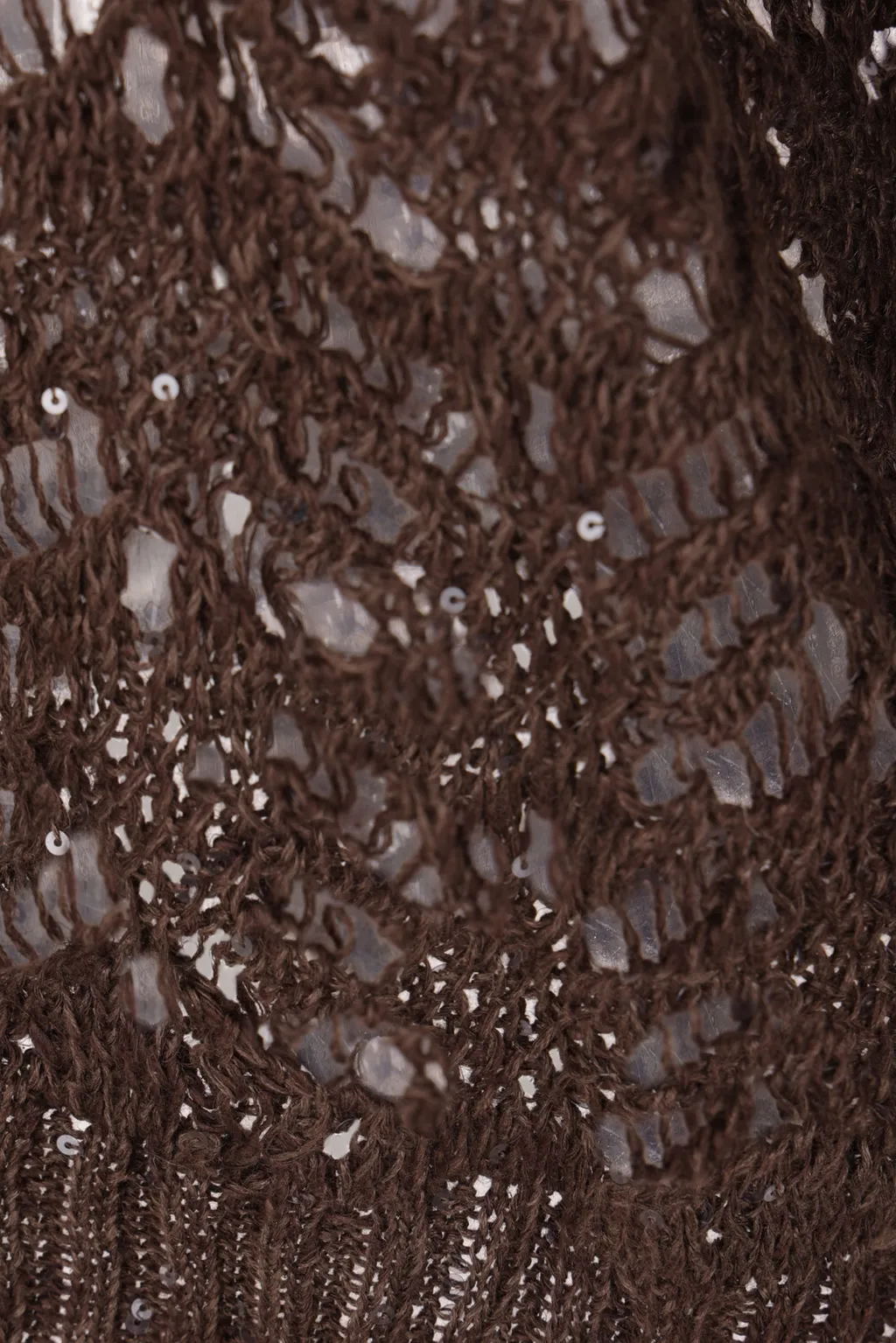 Sequin-Embellished Crewneck Jumper