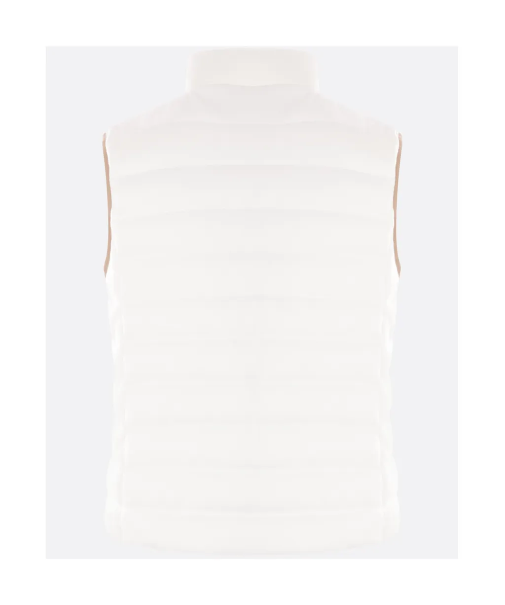 Logo Patch High Neck Gilet