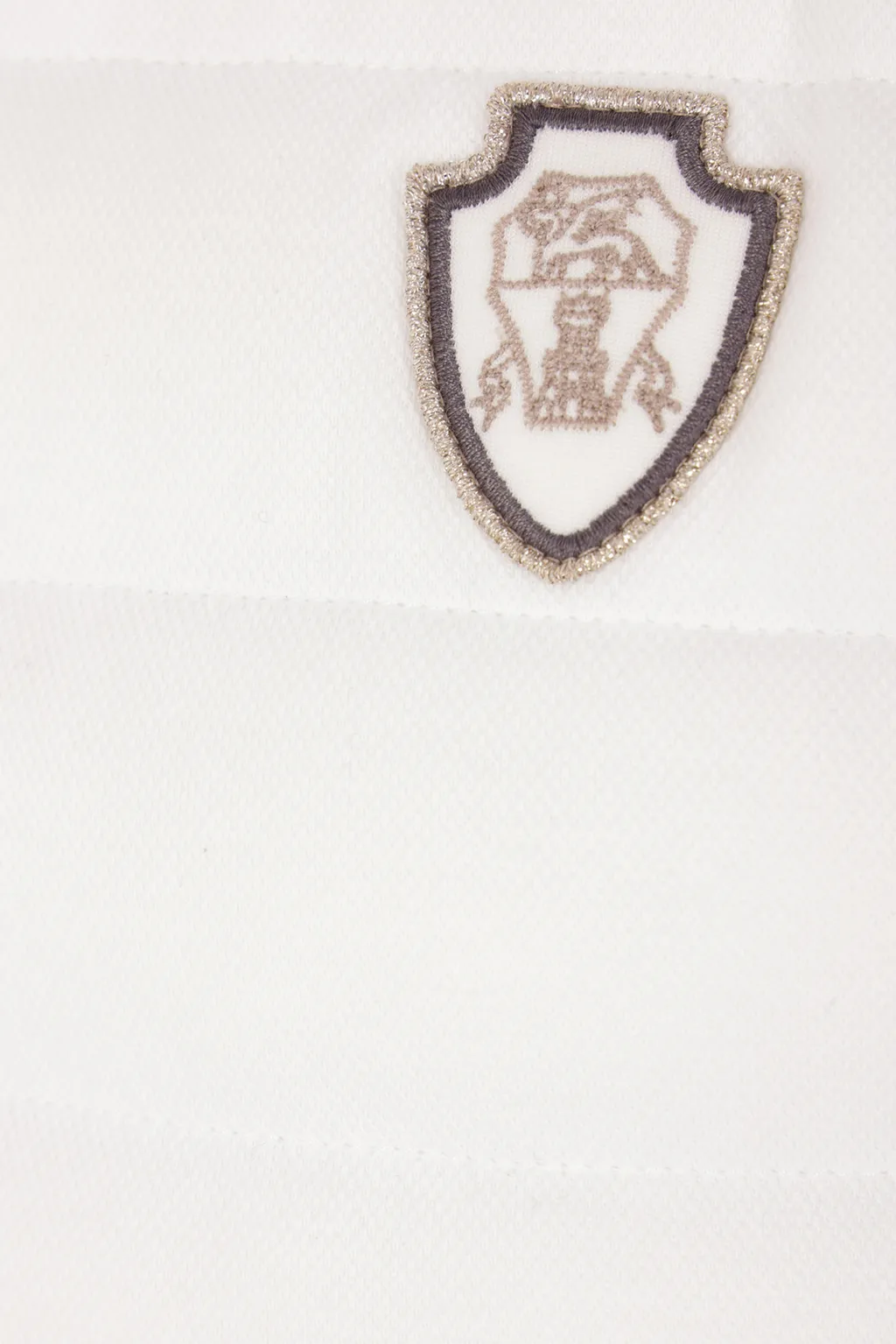 Logo Patch High Neck Gilet