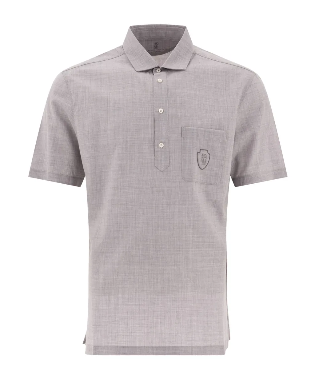 Short-Sleeved Polo Shirt