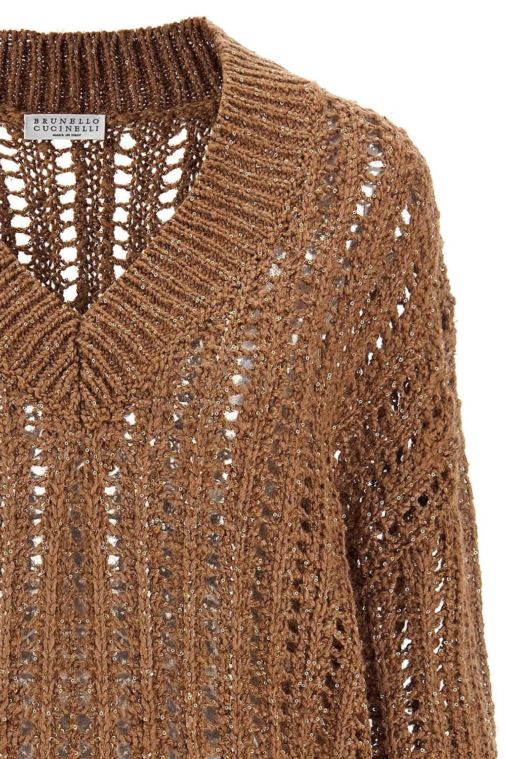 V-Neck Drop Shoulder Jumper