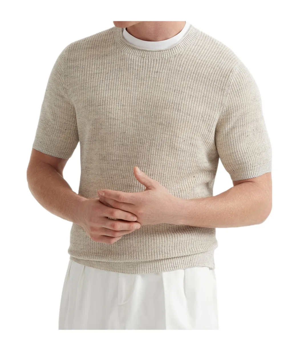 Half English Rib Knit T-Shirt