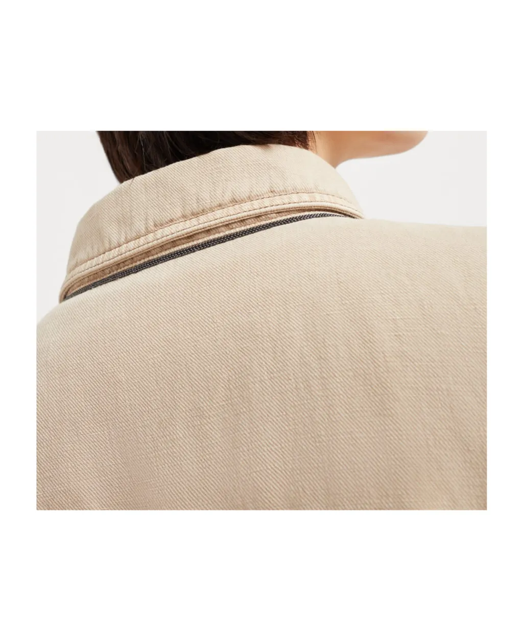 Elastic Waistband Jacket