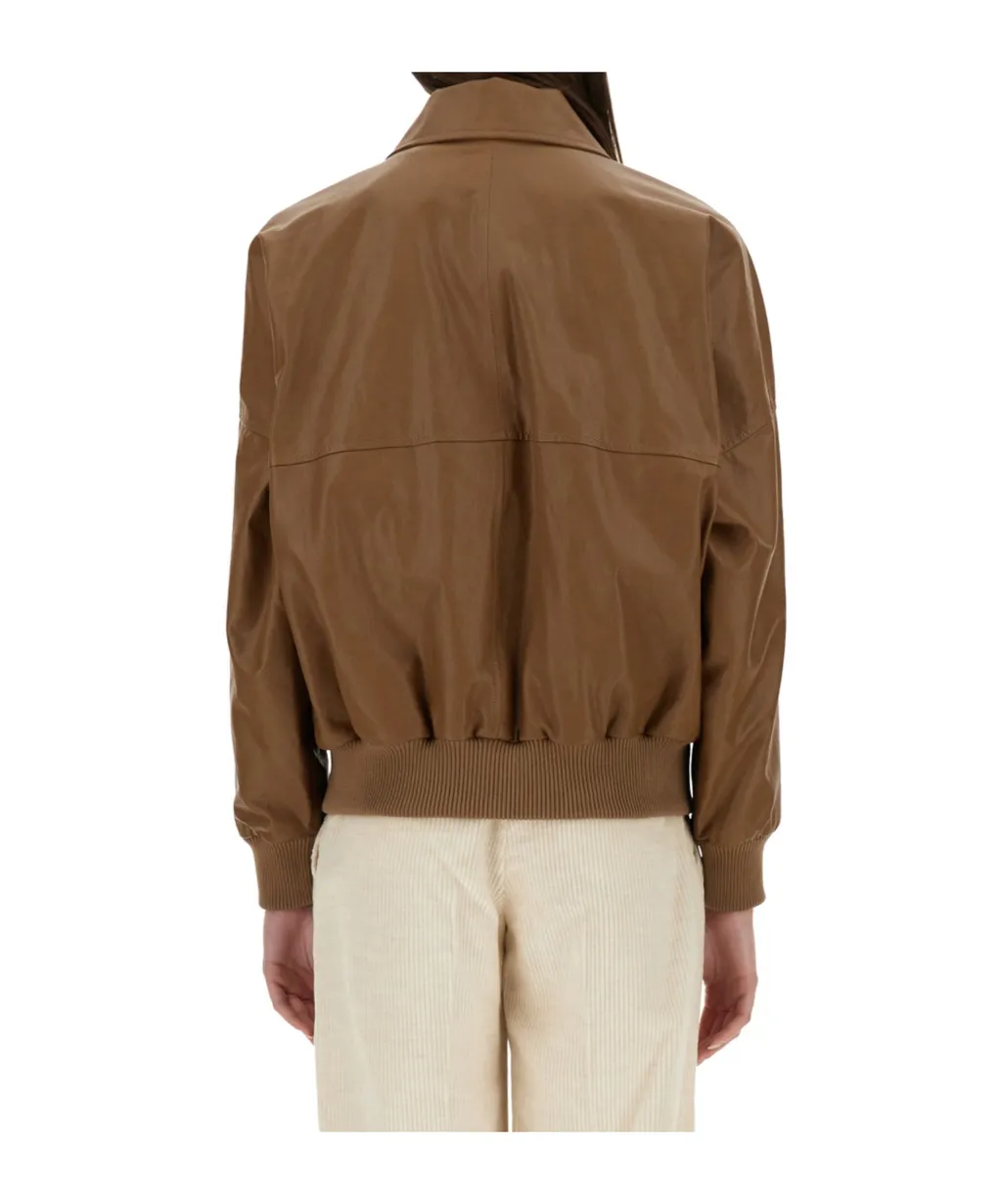 Long-Sleeved Zipped Jacket