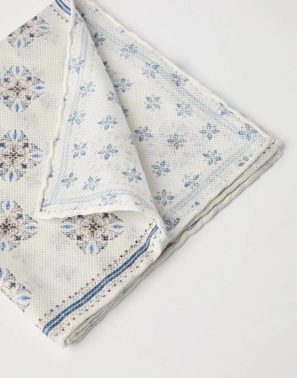 Floral Designed Pocket Square