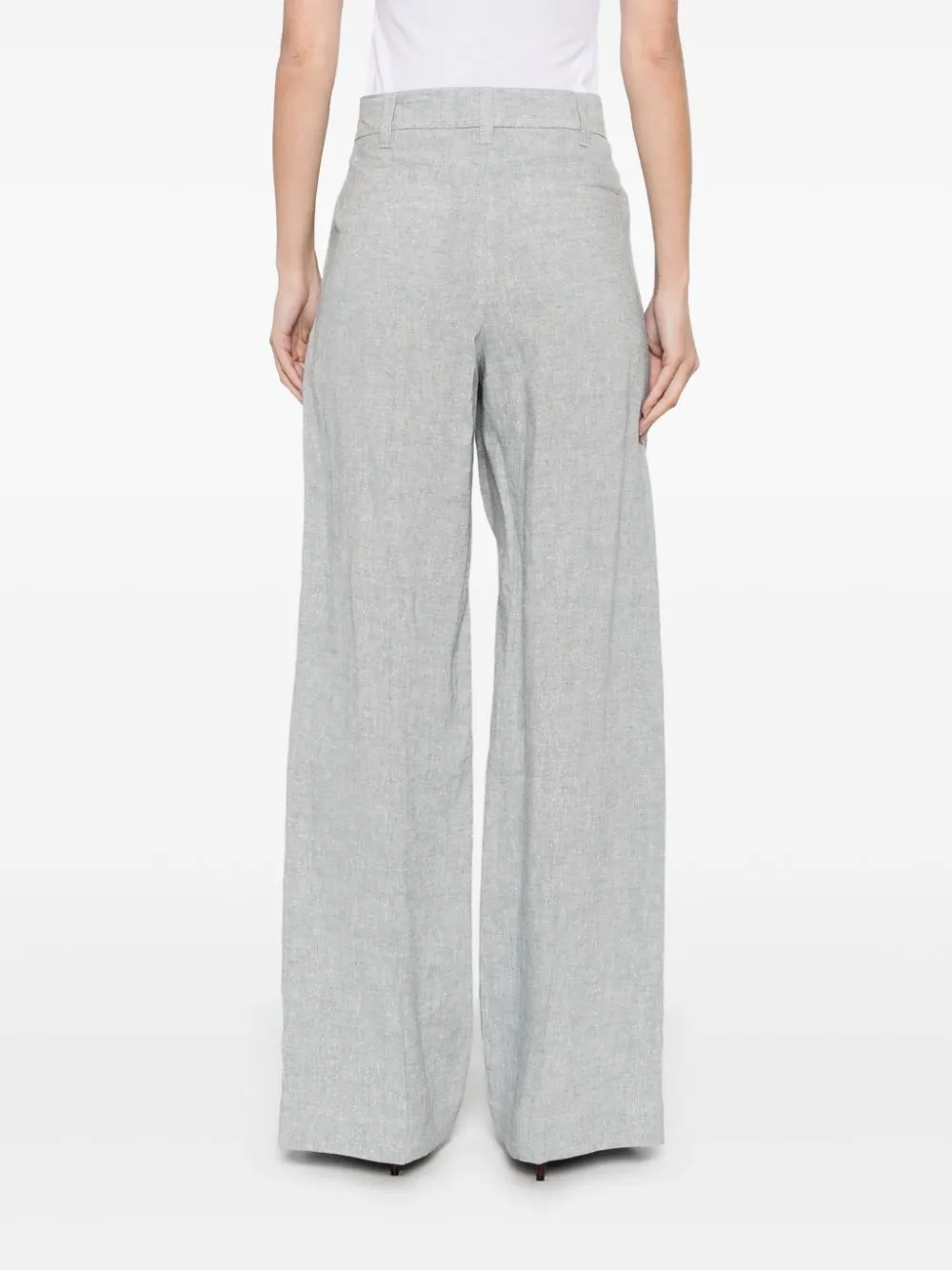 Sparkling Sartorial Wide Trousers