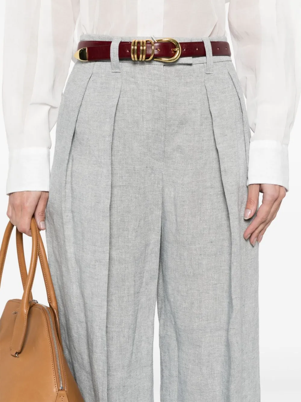 Sparkling Sartorial Wide Trousers