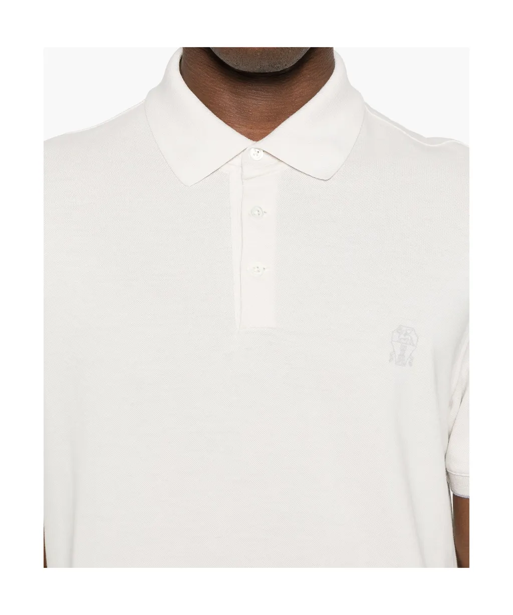 Logo Detailed Short-Sleeved Polo Shirt