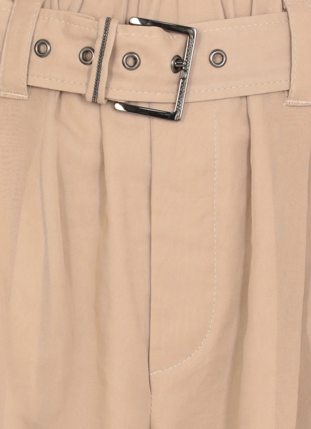 Wide Leg Belted Pants