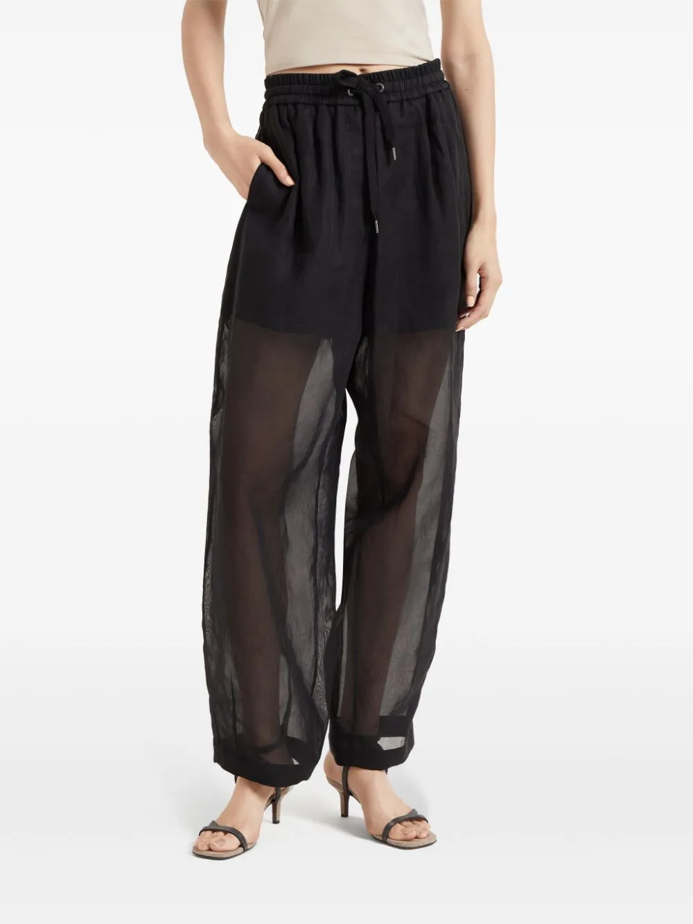 Organza Track Trousers