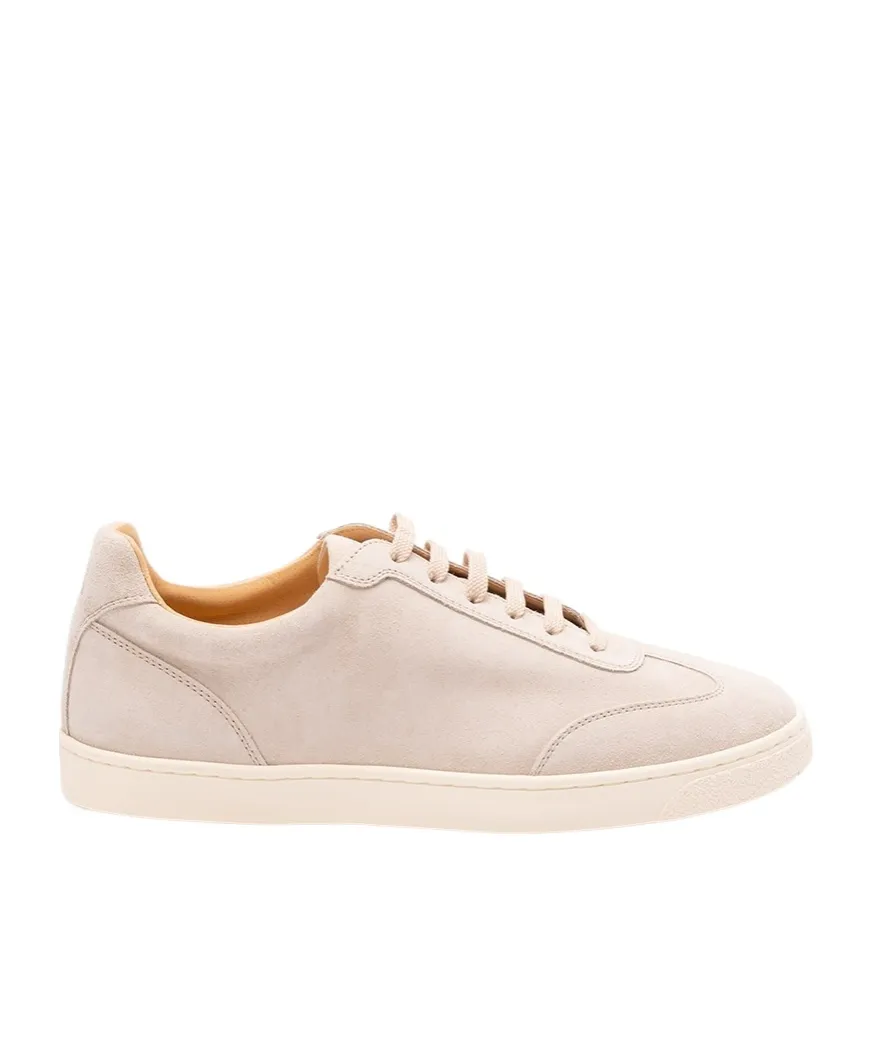 Round Toe Lace-Up Sneakers