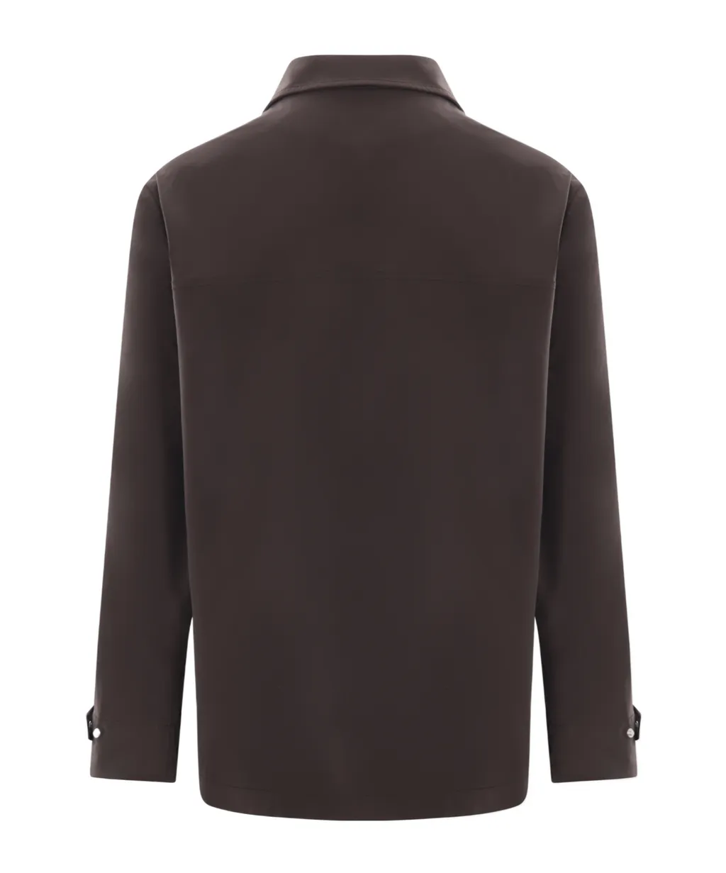 High-Neck Long-Sleeved Jacket