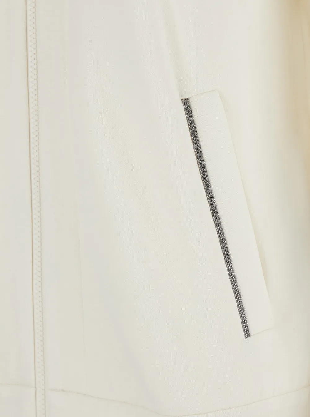 Long Sleeved Zip-Up Hoodie