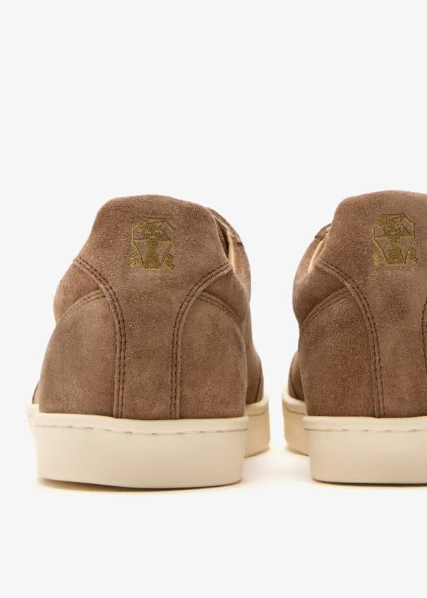 Round Toe Lace-Up Sneakers