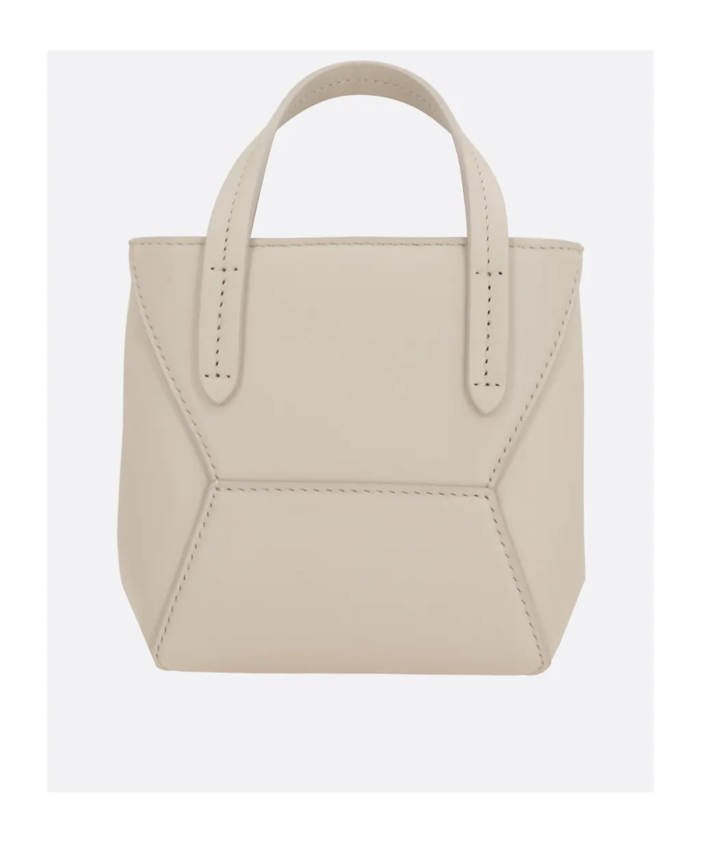 Bc Duo Logo Embossed Mini Tote Bag