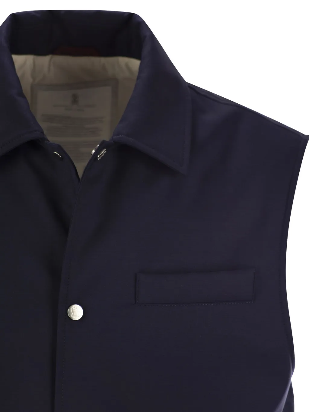 Padded Button-Up Gilet