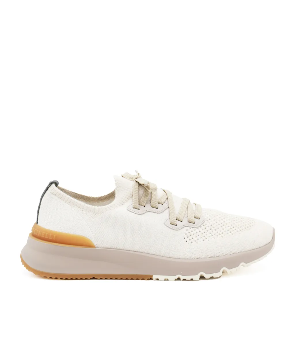 Knitted Low-Top Sneakers