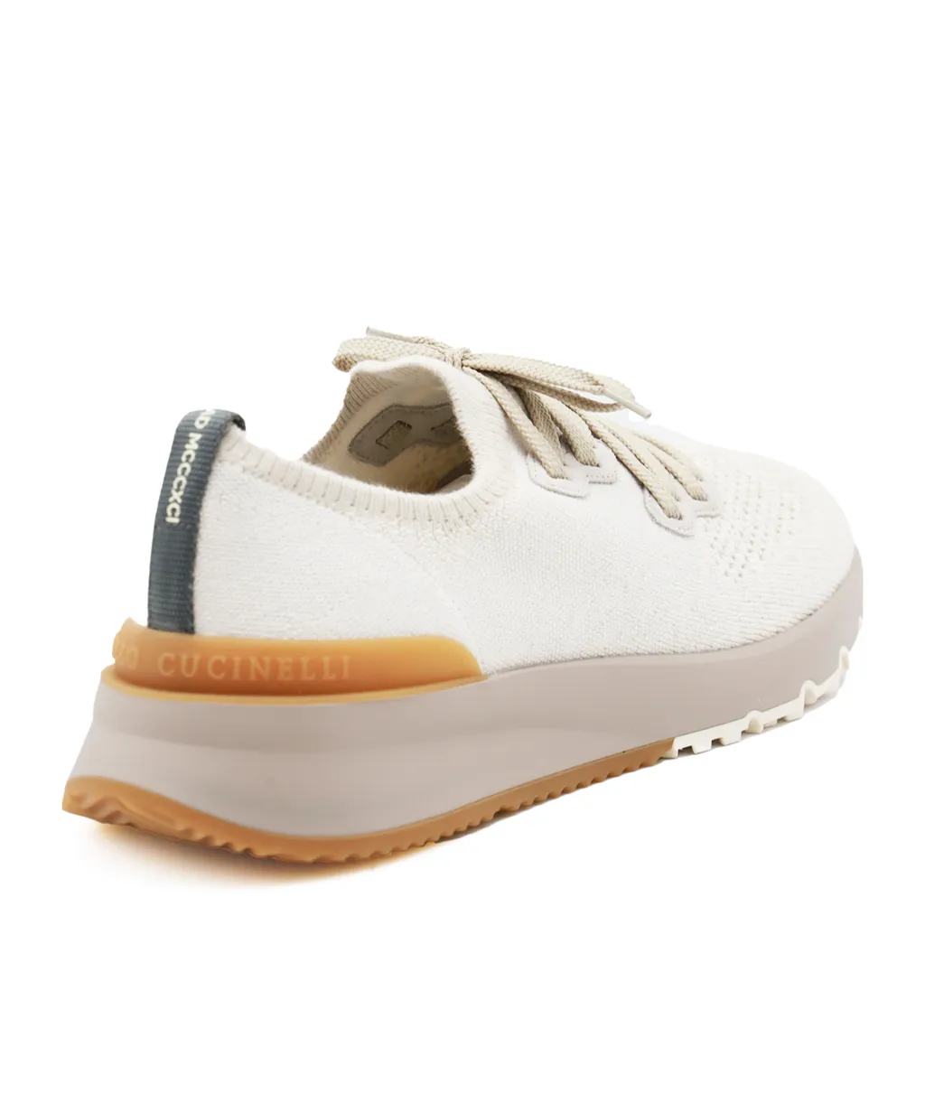 Knitted Low-Top Sneakers