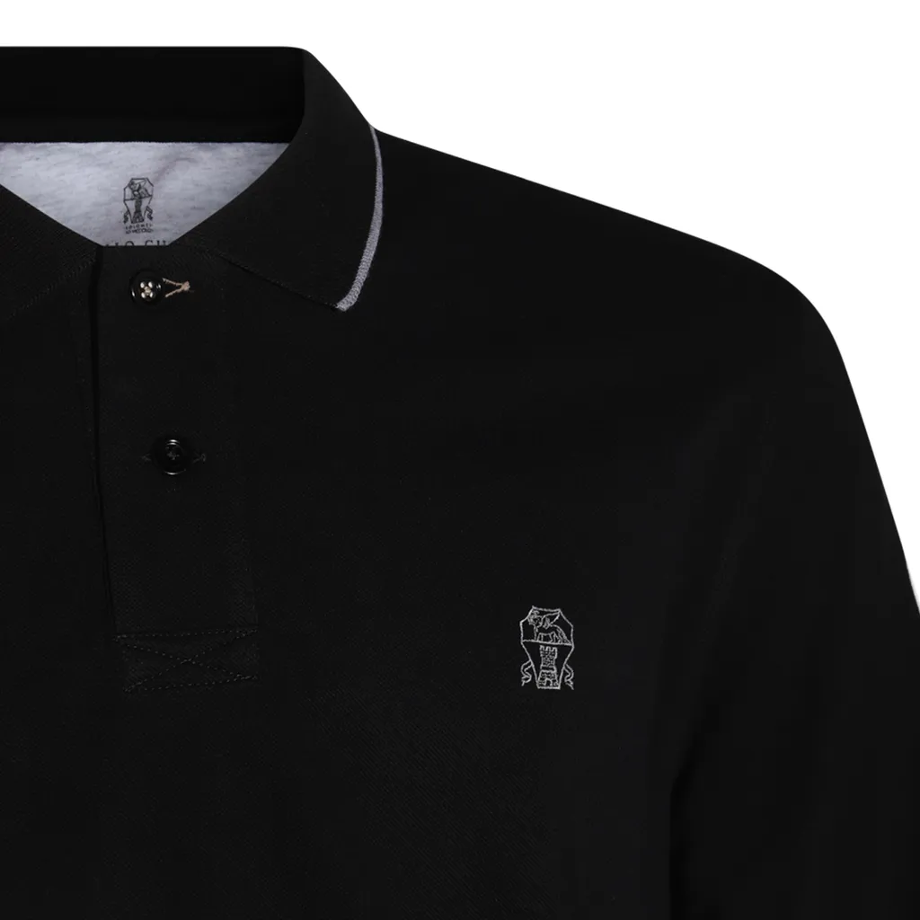 Logo-Embroidered Short-Sleeved Polo Shirt