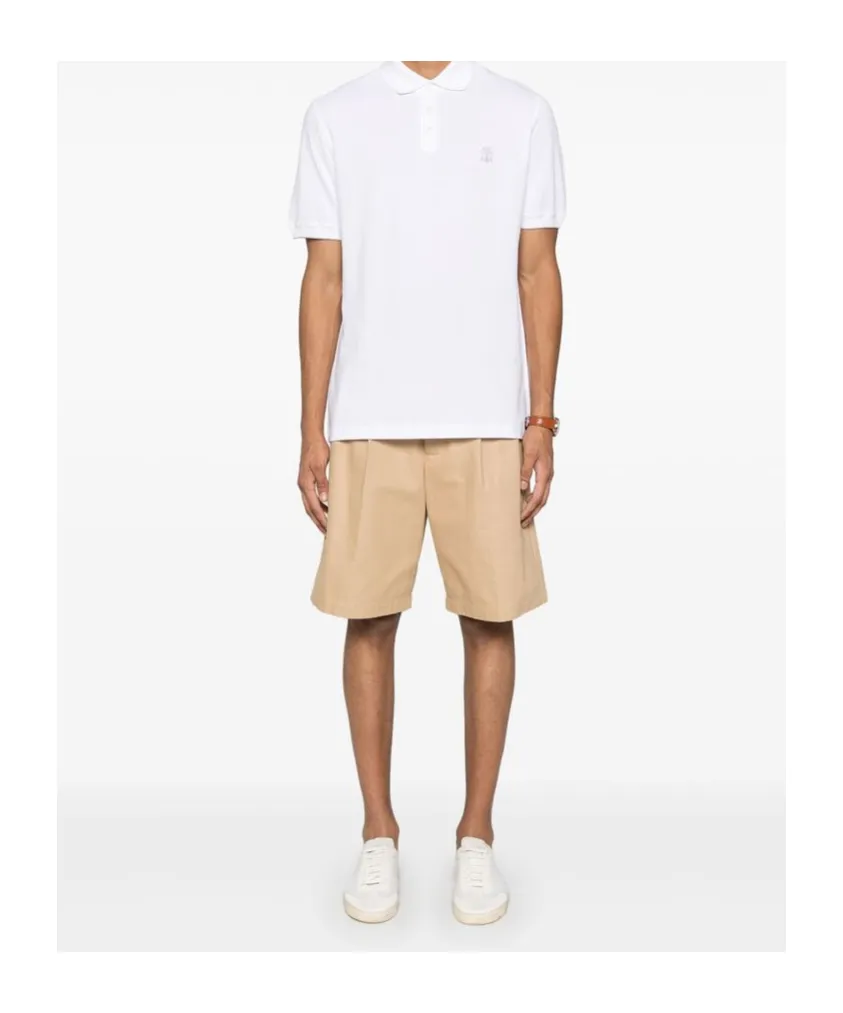 Logo Detailed Short-Sleeved Polo Shirt