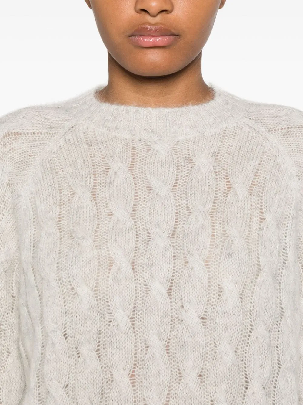 Cable-Knit Sweater