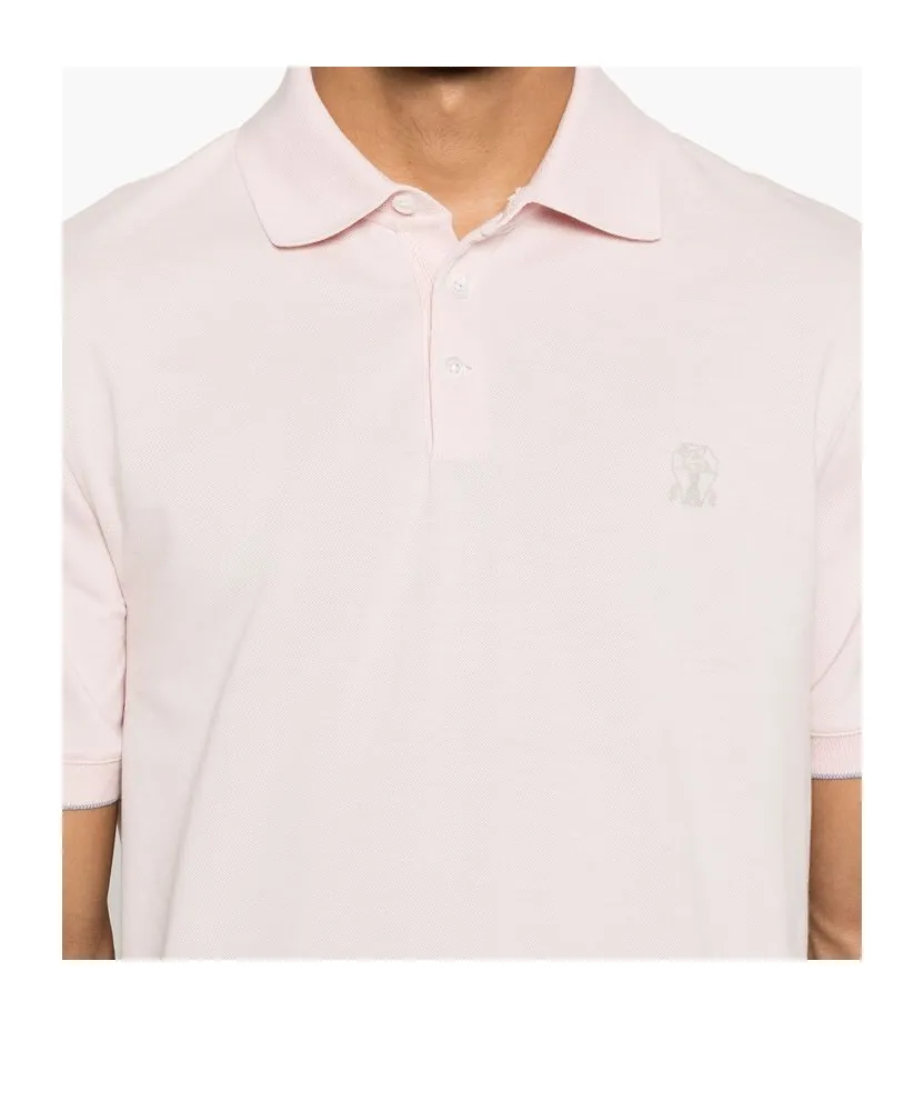 Logo Detailed Short-Sleeved Polo Shirt