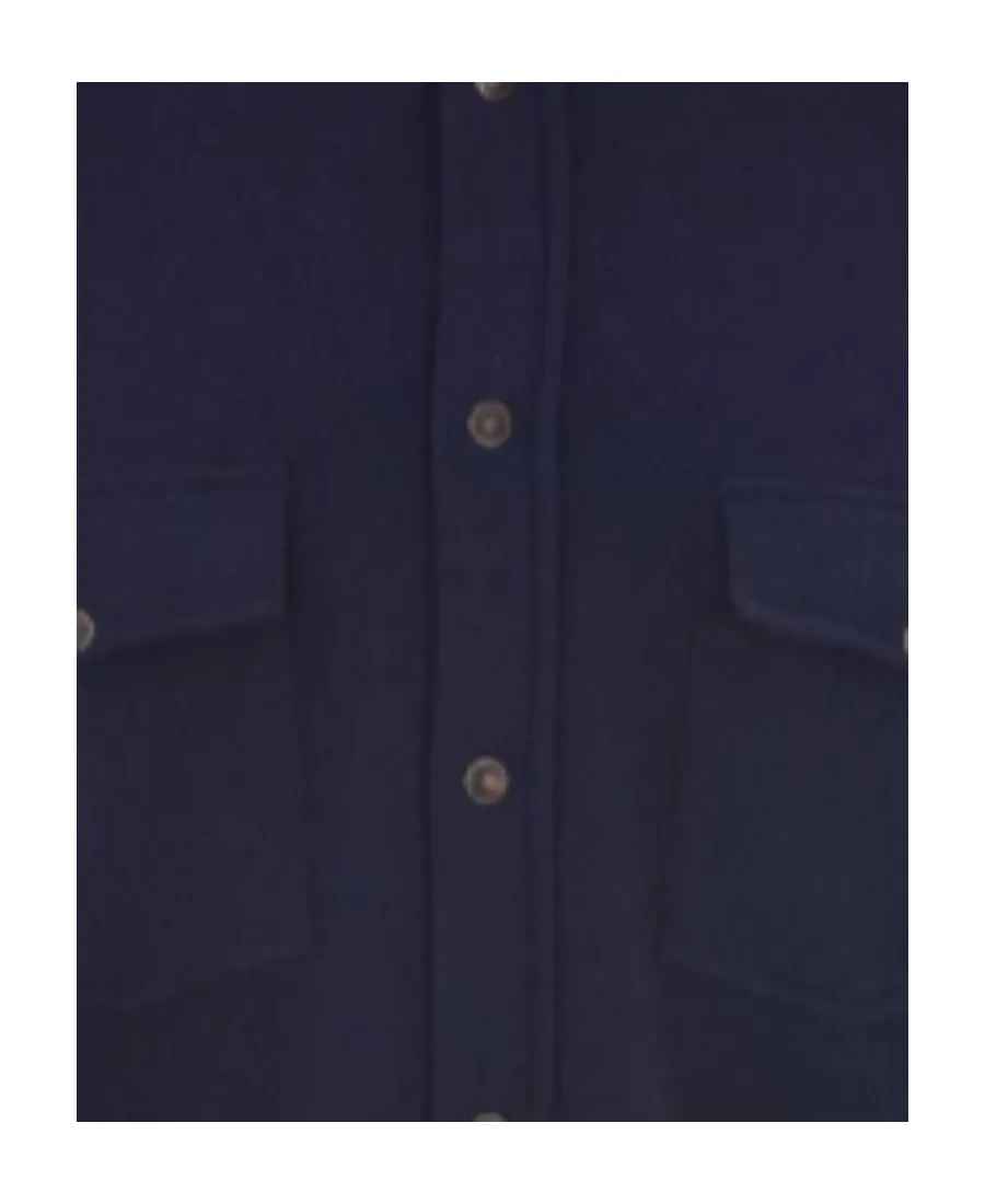 Button-Down Wool Shirt