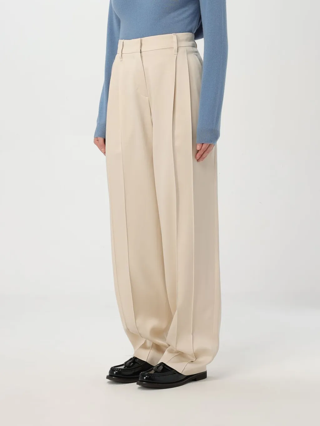 Wide-Leg Casual Pants